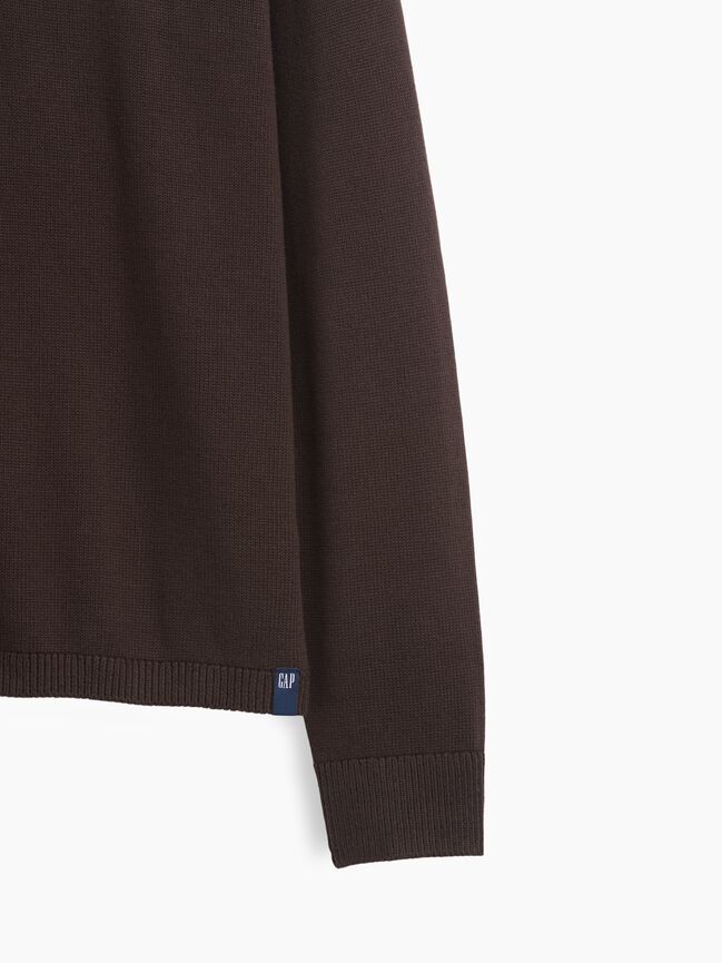 Relaxed Polo Sweater gap relaxed polo sweater