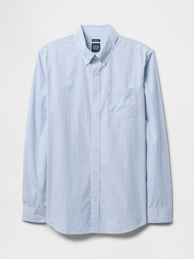 Organic Cotton Poplin Classic Shirt gap organic cotton poplin classic shirt