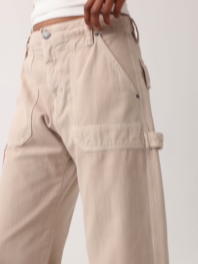 Mid Rise Barrel Utility Ankle Pants gap mid rise barrel utility ankle pants
