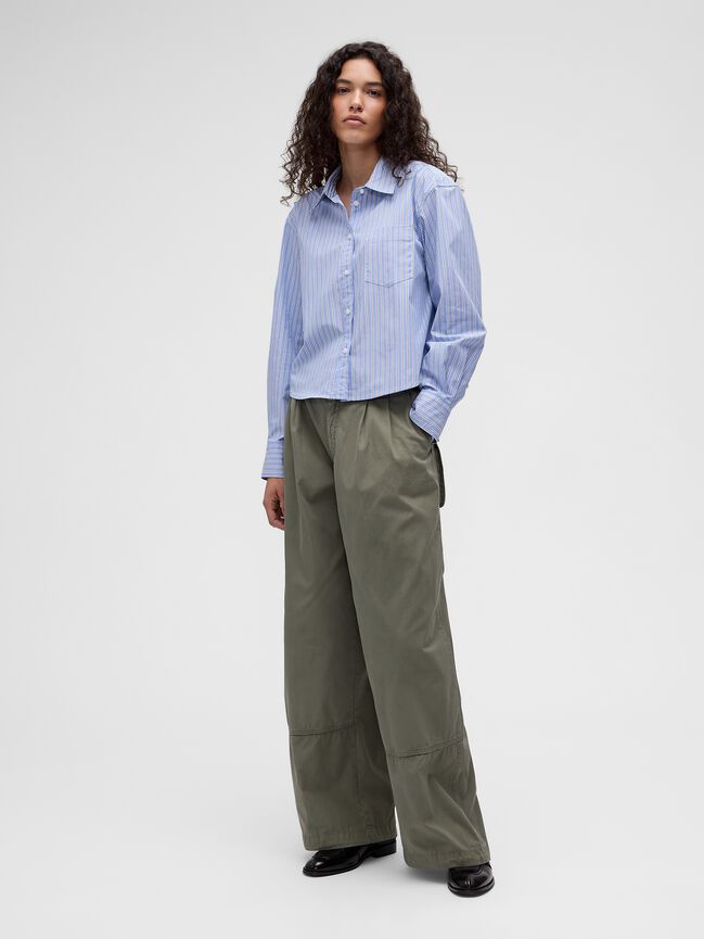 GapStudio Pleated Parachute Pants gapstudio pleated parachute pants