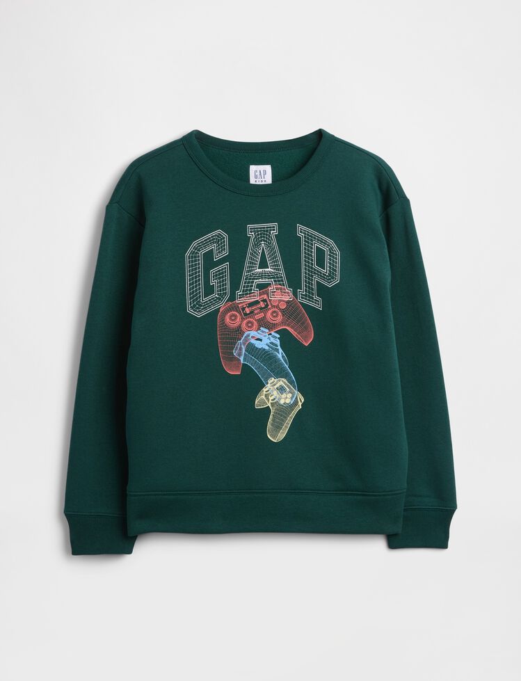 Kids Relaxed Gap Logo Sweatshirt kids relaxed gap logo sweatshirt