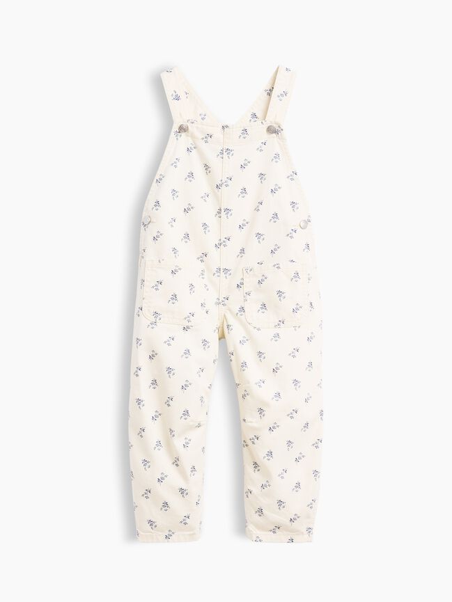 Toddler Floral Denim Horseshoe Overalls gap toddler floral denim horseshoe overalls