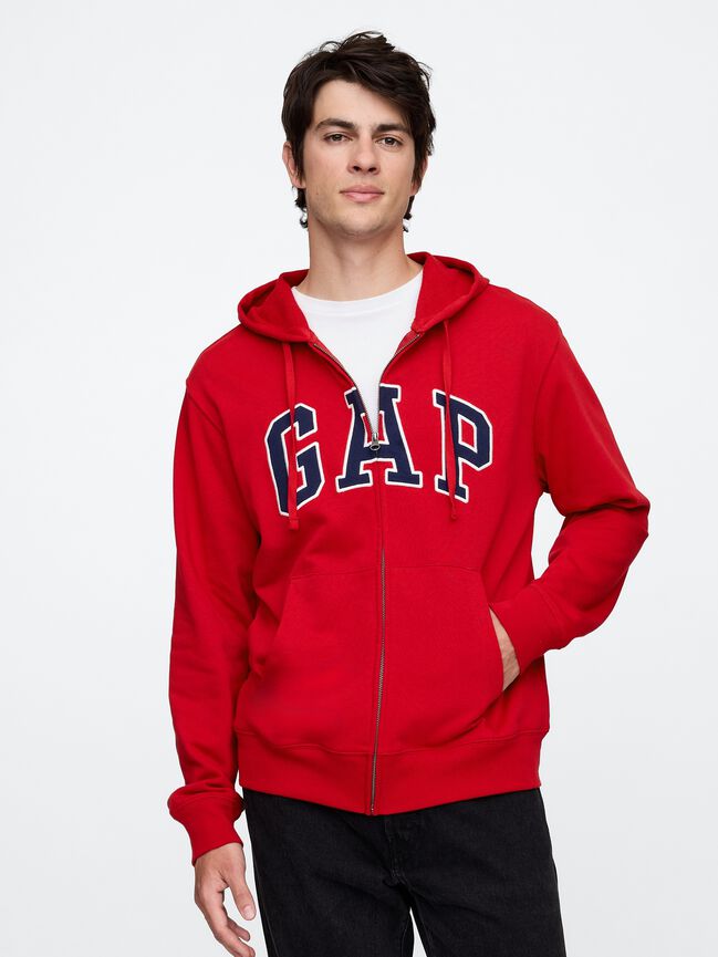 Gap Logo Zip Hoodie gap logo zip hoodie