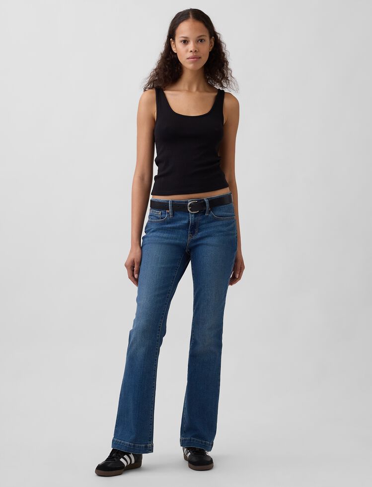 Low Rise Long & Lean Jeans gap low rise long lean jeans