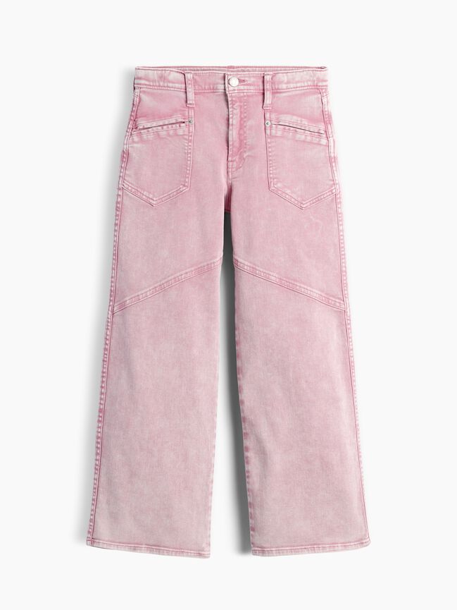 Kids Low Rise Stride Wide-Leg Jeans gap kids low rise stride wide leg jeans