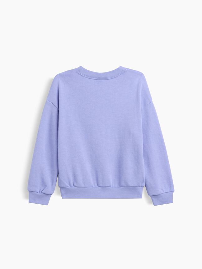 سويت شيرت babyGap من قماش فرنش تيري بشعار سويت شيرت babygap من قماش فرنش تيري بشعار