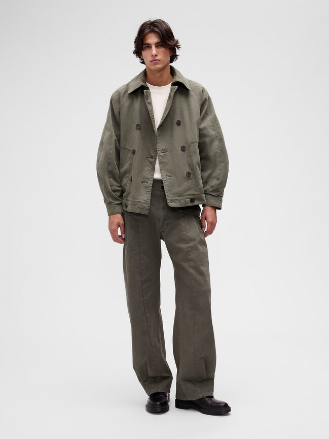 GapStudio Herringbone Baggy Pants gapstudio herringbone baggy pants