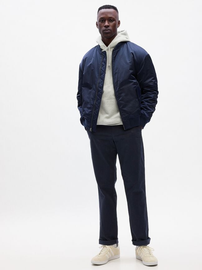 Essential Khakis in Straight Fit with GapFlex essential khakis in straight fit with gapflex
