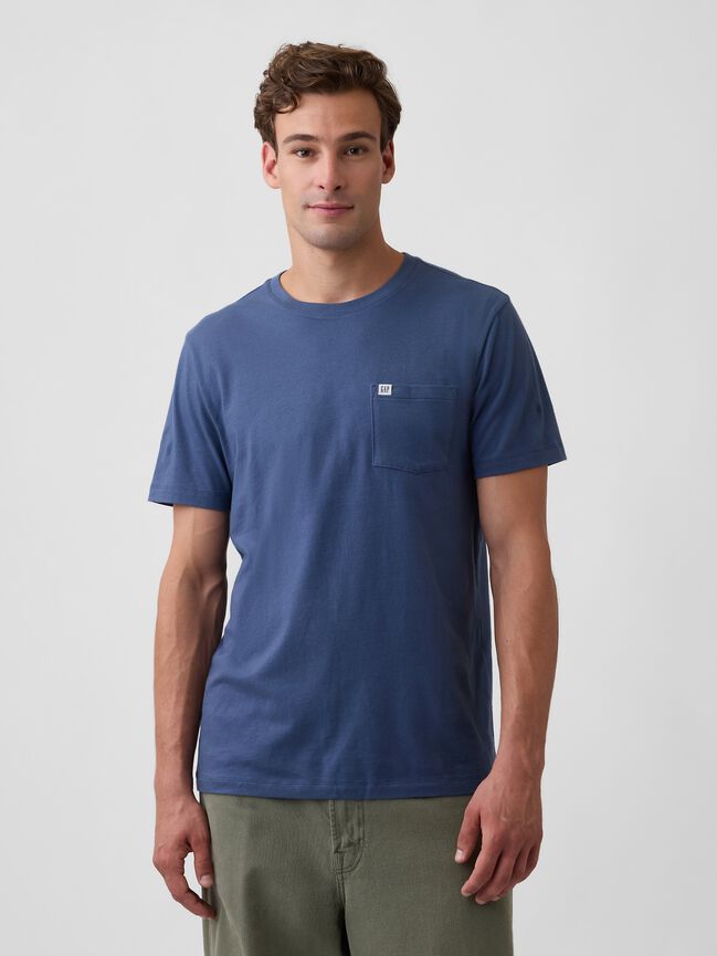 Organic Cotton Pocket T-Shirt gap organic cotton pocket t shirt
