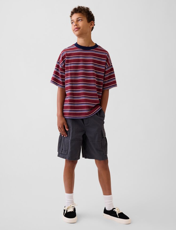 Kids Heavyweight Oversized T-Shirt gap kids heavyweight oversized t shirt
