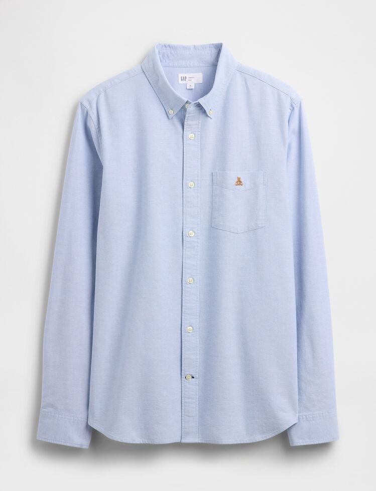 Oxford Shirt in Standard Fit gap oxford shirt in standard fit