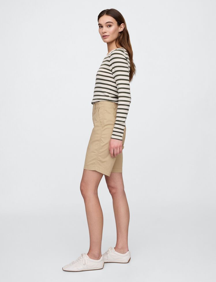 9" Downtown Bermuda Shorts gap 9 downtown bermuda shorts