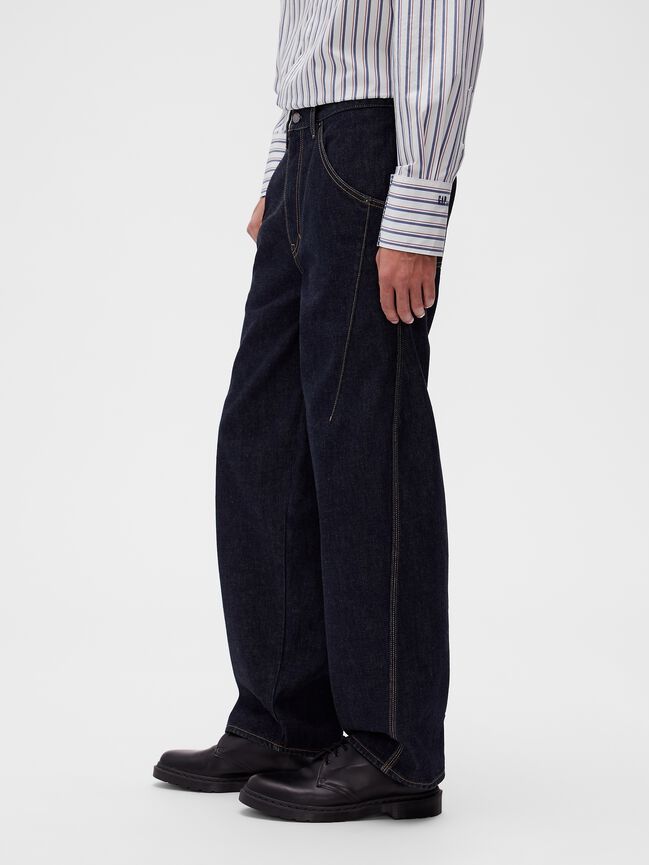 GapStudio Seamed Straight Jeans gapstudio seamed straight jeans