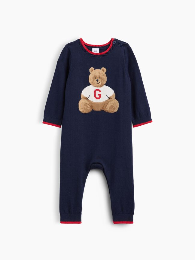 Baby Brannan Bear Sweater One-Piece gap baby brannan bear sweater one piece