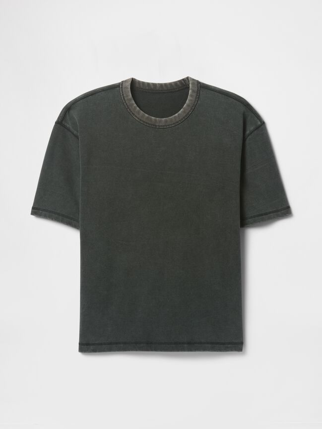 Adult Heavyweight Crop T-Shirt gap adult heavyweight crop t shirt
