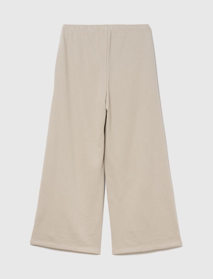 Gap Logo French Terry Wide-Leg Joggers gap logo french terry wide leg joggers