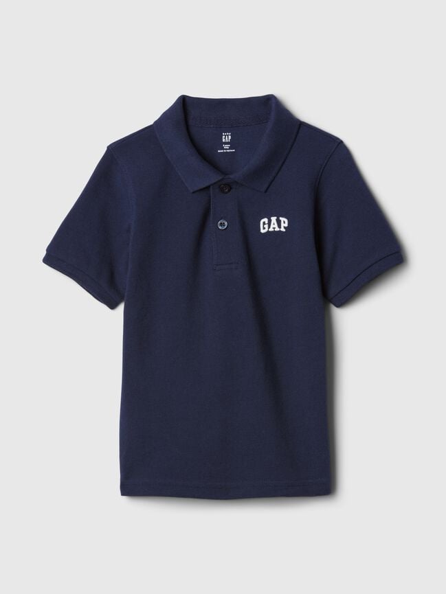 babyGap Logo Pique Polo Shirt babygap logo pique polo shirt