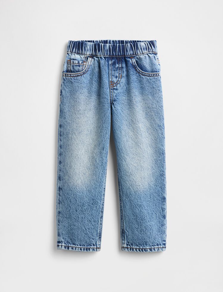 Baby & Toddler Pull-On Baggy Jeans gap baby toddler pull on baggy jeans