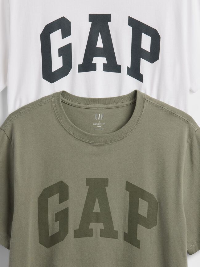 Everyday Soft Gap Logo T-Shirt (2-Pack) everyday soft gap logo t shirt 2 pack