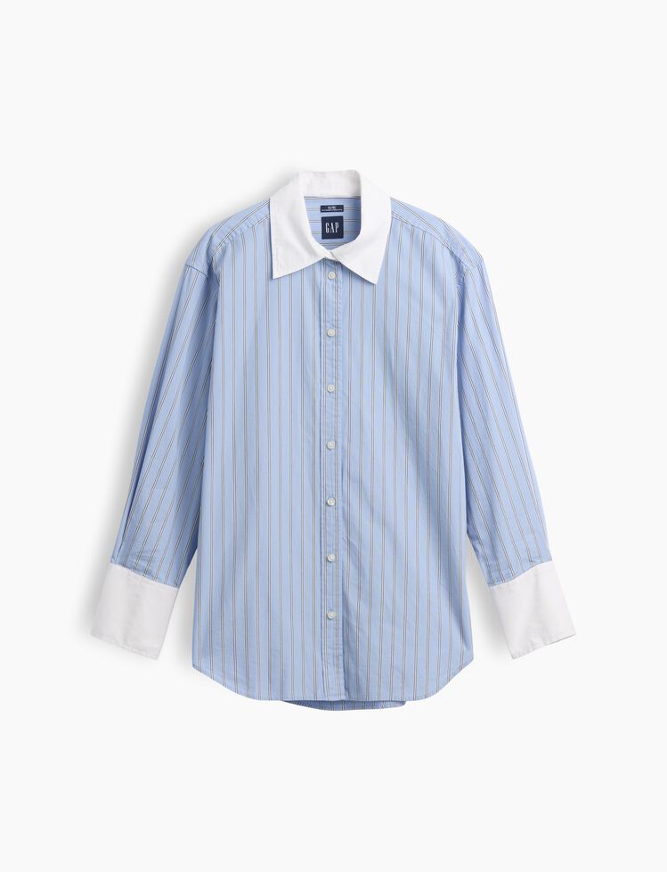Poplin Big Shirt gap poplin big shirt