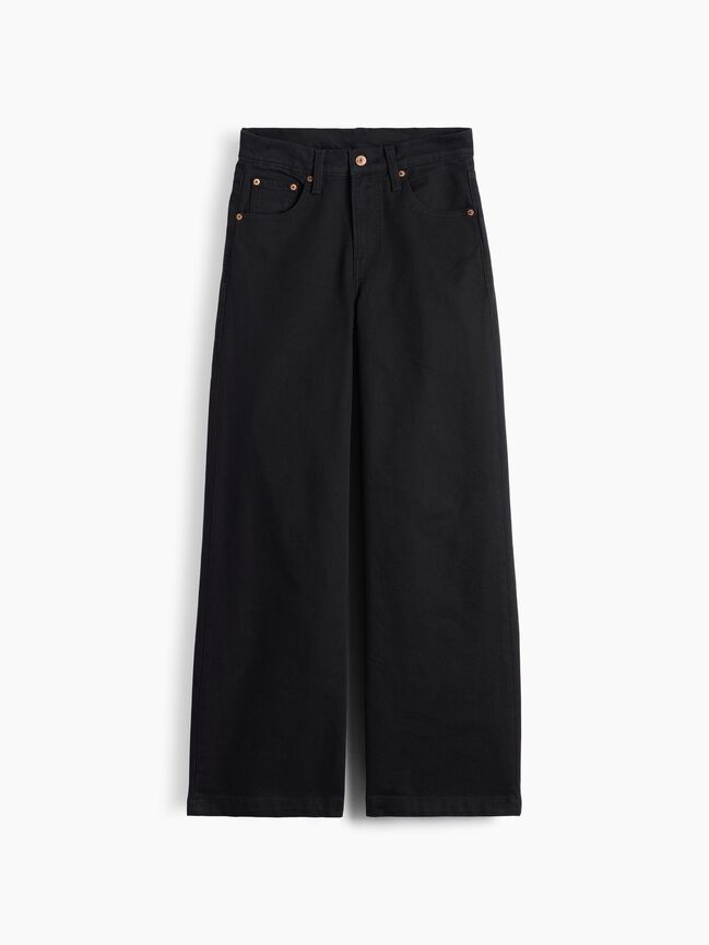 High Rise Stride Wide-Leg Jeans gap high rise stride wide leg jeans