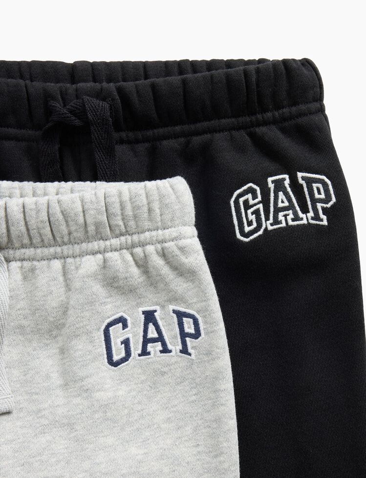 babyGap Relaxed Pull-On Logo Joggers (2-Pack) babygap relaxed pull on logo joggers 2 pack