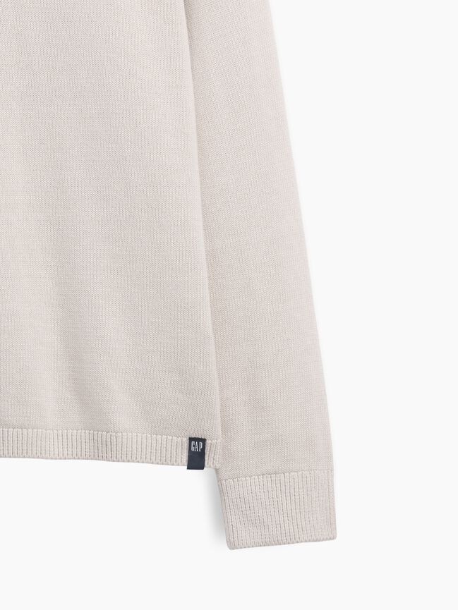 Relaxed Polo Sweater gap relaxed polo sweater