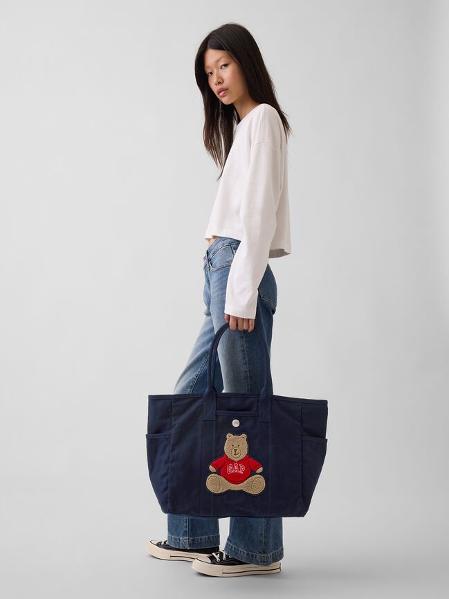 Brannan Bear Canvas Favorite Tote gap brannan bear canvas favorite tote