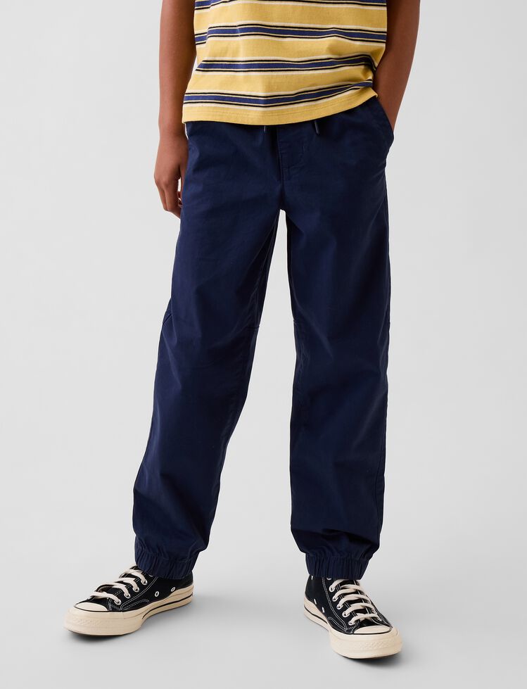 Kids Uniform Relaxed Joggers gap kids uniform relaxed joggers