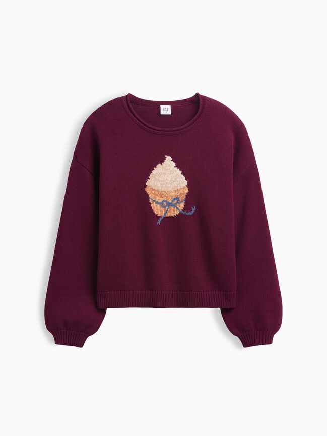 Kids 100% Cotton Oversized Rollneck Sweater gap kids 100 cotton oversized rollneck sweater