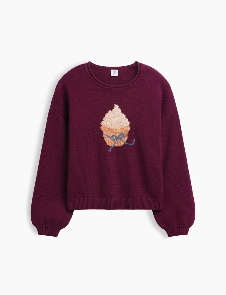 Kids Oversized Rollneck Sweater gap kids oversized rollneck sweater