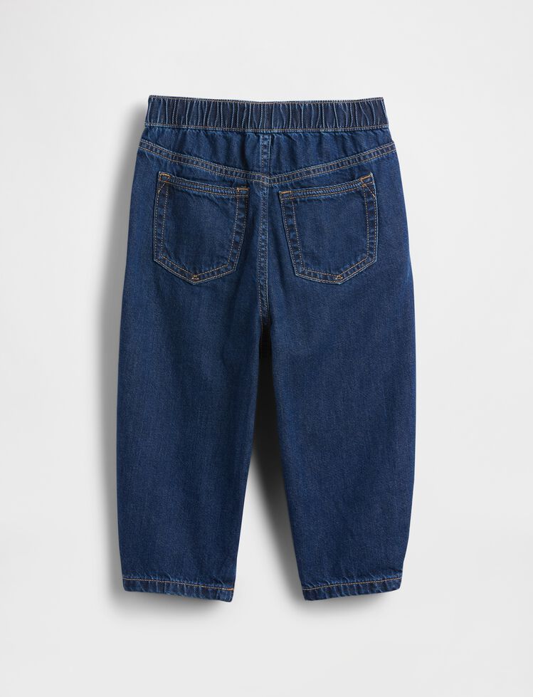 Baby & Toddler Pull-on Barrel Jeans gap baby toddler pull on barrel jeans