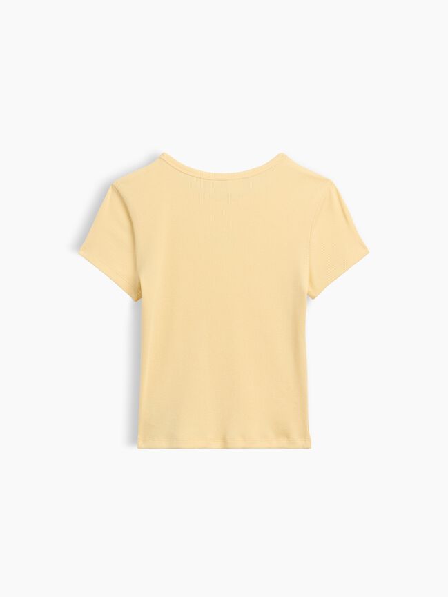Kids Ribbed T-Shirt gap kids ribbed t shirt