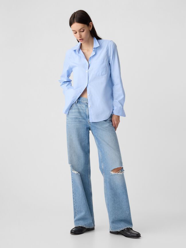 Classic Cotton Shirt gap classic cotton shirt