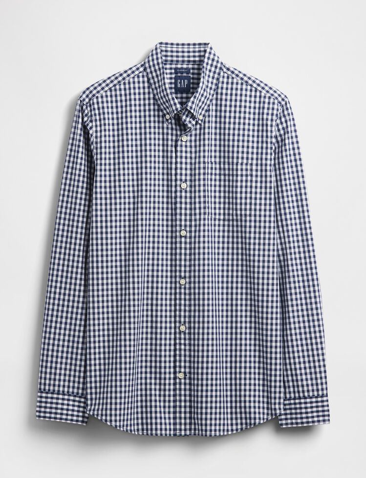 Organic Cotton Poplin Classic Shirt gap organic cotton poplin classic shirt