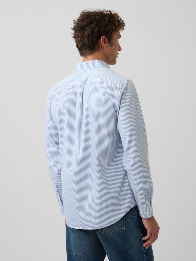 Organic Cotton Poplin Classic Shirt gap organic cotton poplin classic shirt