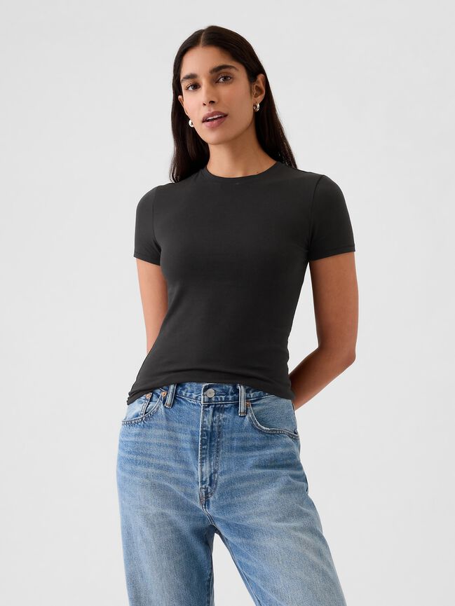 CloseKnit Jersey T-Shirt gap closeknit jersey t shirt