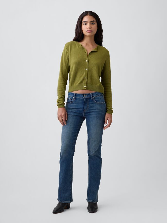 Mid Rise Boot Jeans gap mid rise boot jeans