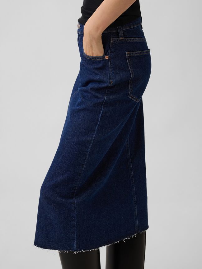 Denim Midi Pencil Skirt gap denim midi pencil skirt