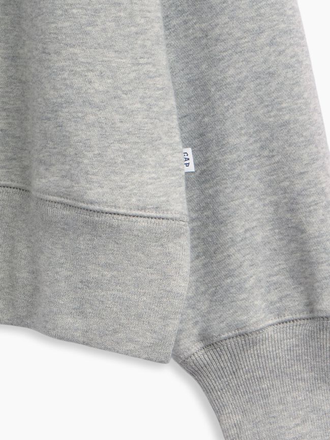 Kids VintageSoft Oversized Split-Hem Sweatshirt gap kids vintagesoft oversized split hem sweatshirt