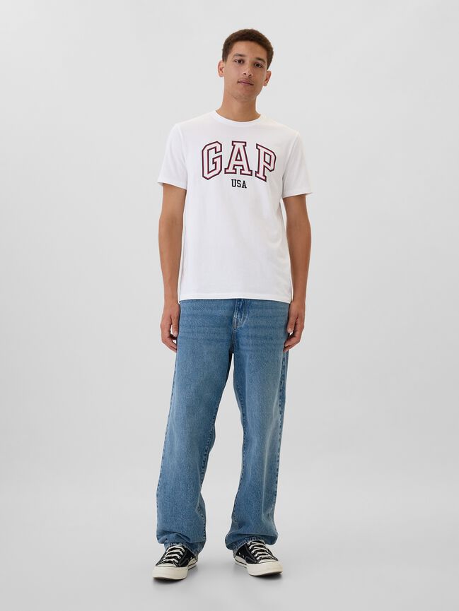 Everyday Soft Gap USA Logo T-Shirt everyday soft gap usa logo t shirt