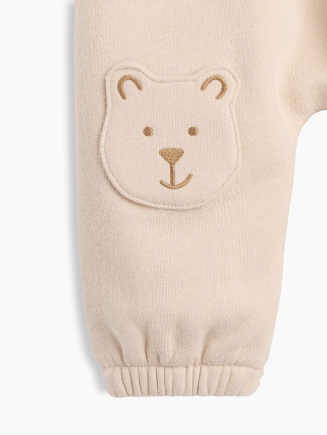 Baby VintageSoft Brannan Bear Knee Patch Joggers gap baby vintagesoft brannan bear knee patch joggers