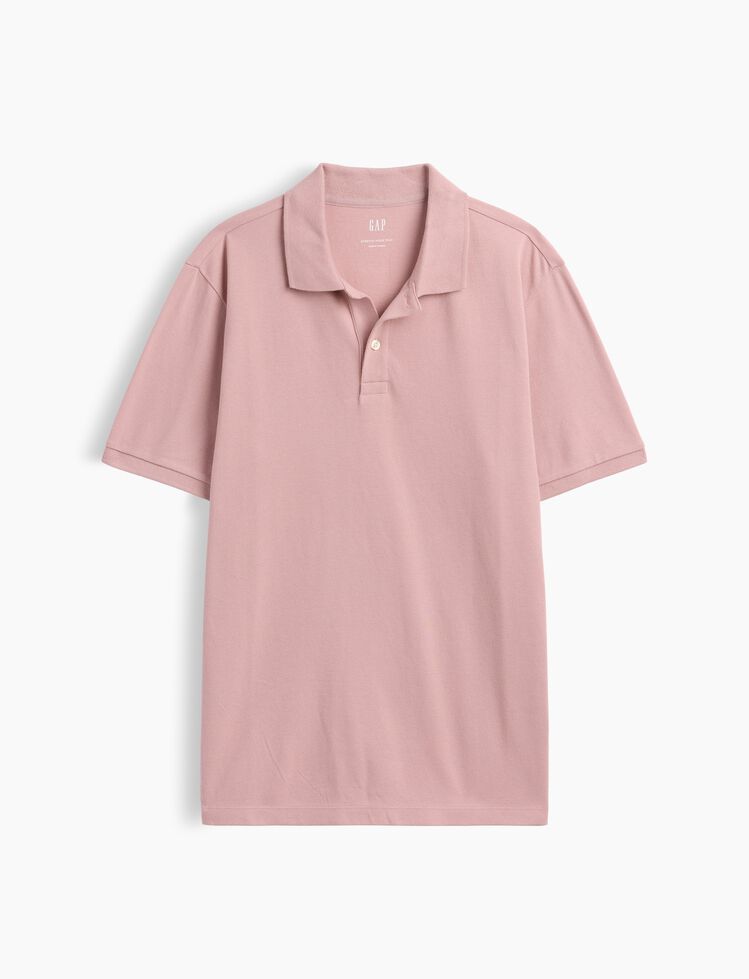 Stretch Pique Polo Shirt gap stretch pique polo shirt
