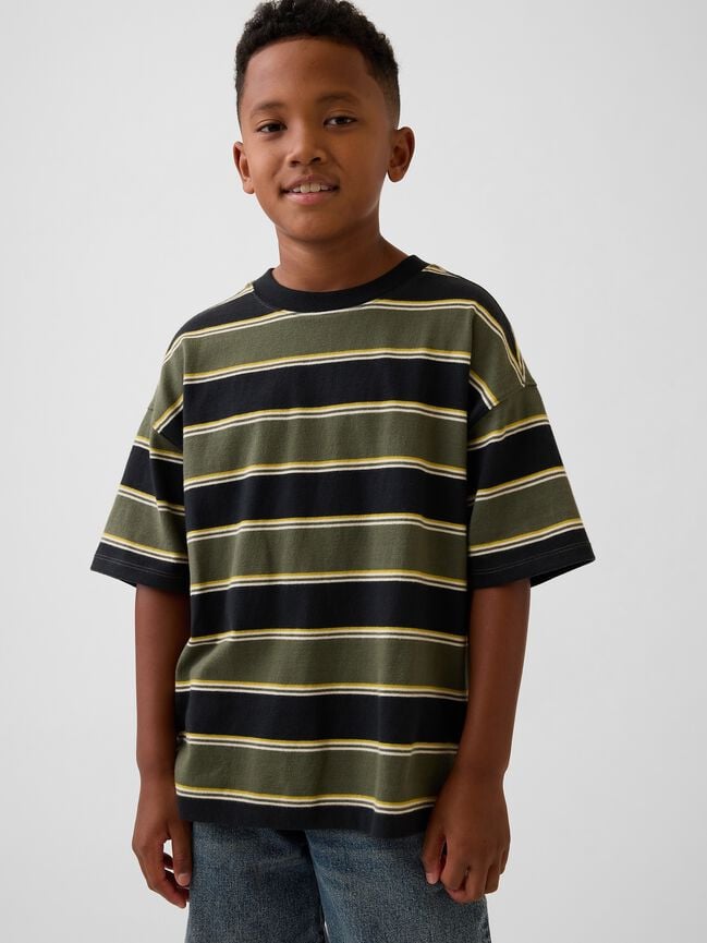 Kids Heavyweight Oversized T-Shirt gap kids heavyweight oversized t shirt