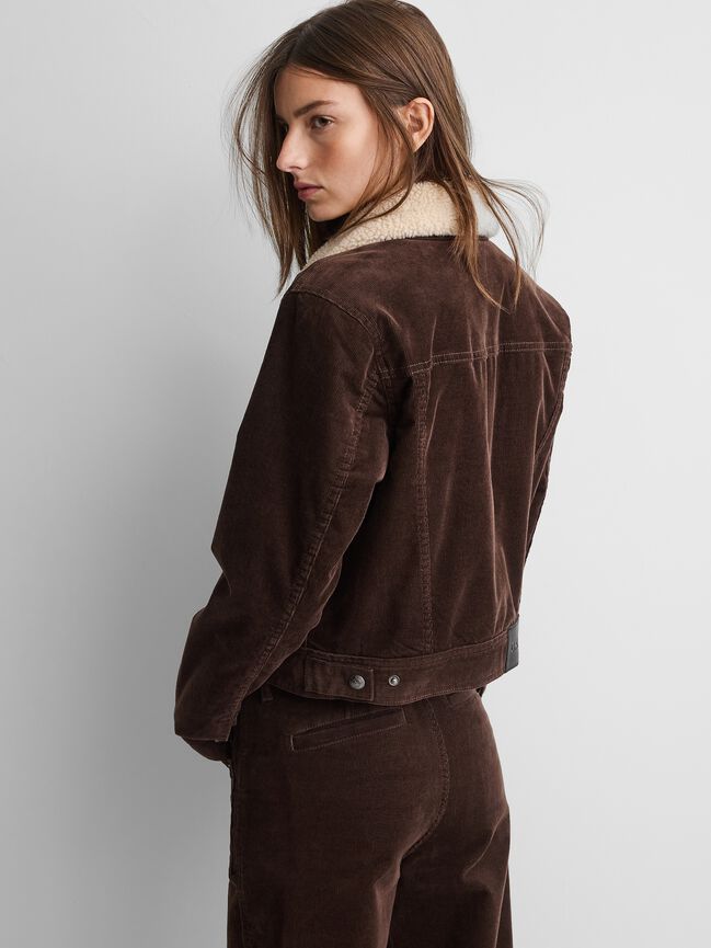 Gap × A.P.C. Icon Corduroy Crop Jacket gap a p c icon corduroy crop jacket