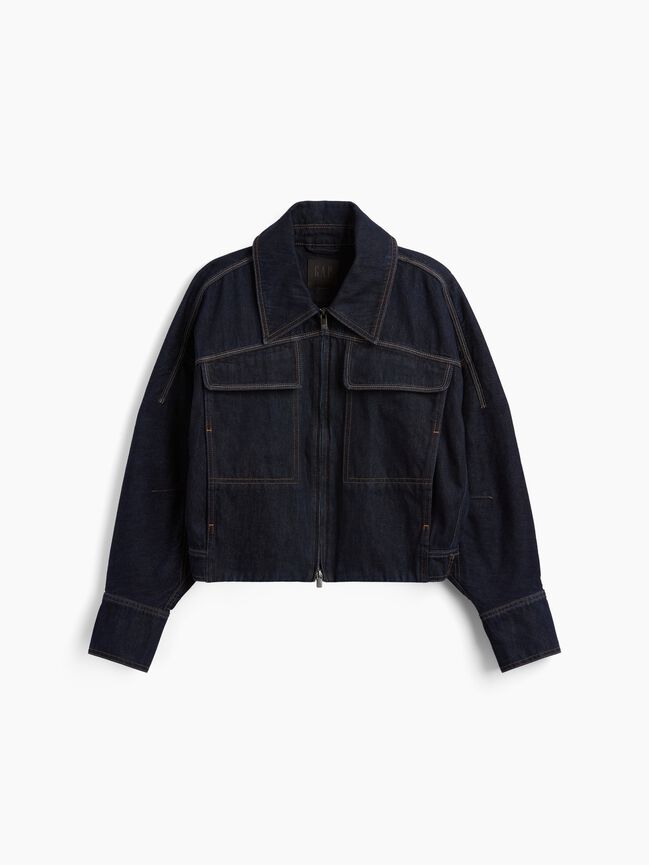 GapStudio Double-Pocket Denim Jacket gapstudio double pocket denim jacket