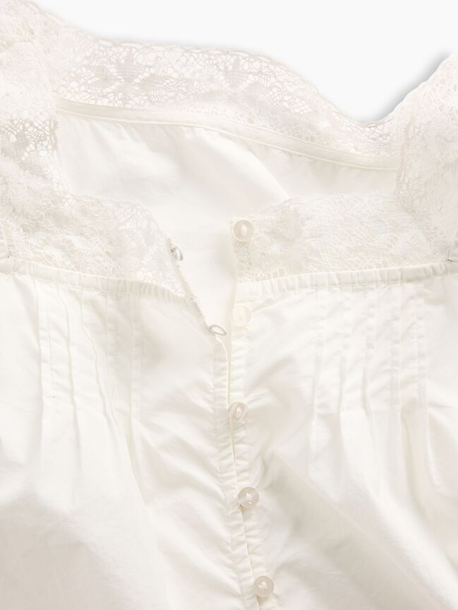 Poplin Pintuck Shell Top gap poplin pintuck shell top