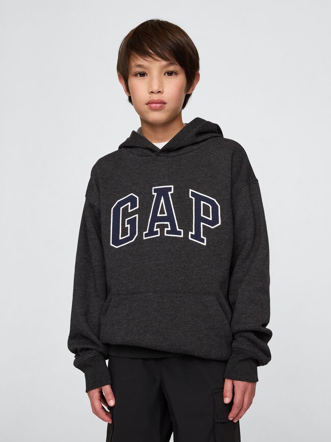 Kids Relaxed Gap Logo Hoodie kids relaxed gap logo hoodie