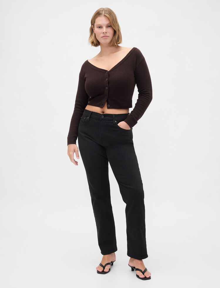 High Rise '90s Slim Straight Jeans gap high rise 90s slim straight jeans