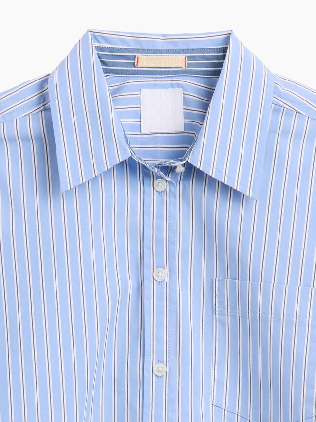 GapStudio Poplin Crop Shirt gapstudio poplin crop shirt